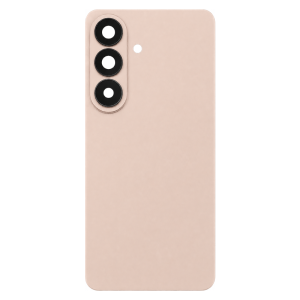 Back Cover With Camera Lens Compatible for Samsung Galaxy S26 Plus 5G - Pink Gold